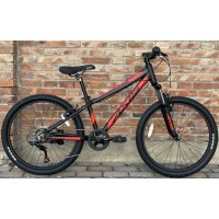 Подростковый велосипед AXIS SPEED 24 (2026) Black/Red