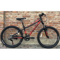 Подростковый велосипед AXIS SPEED 24 (2026) Black/Red