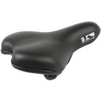 Седло детское M-WAVE "TEEN", 216 x 168 mm, with clamp, black