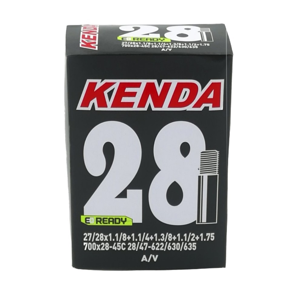 Велокамера Kenda A/27/28X1,1/8+1,1/4+1,3/8+1,1/2+1,75, 700x28-45C, 28/47-622/630/635