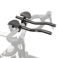 Лежак tri bar,  AERO, alloy, black, for 31.8 mm handlebar