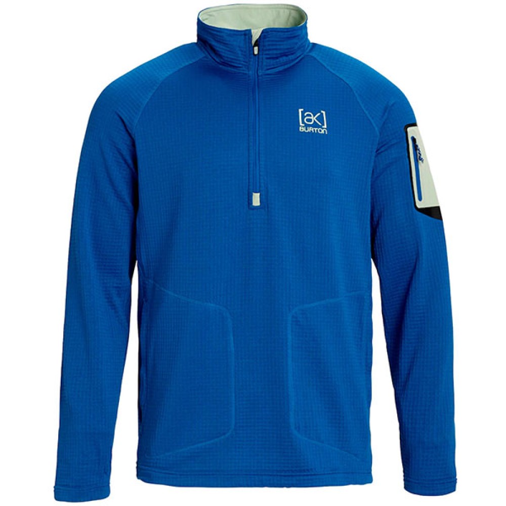 Burton  кофта мужская AK Grid Half Zip