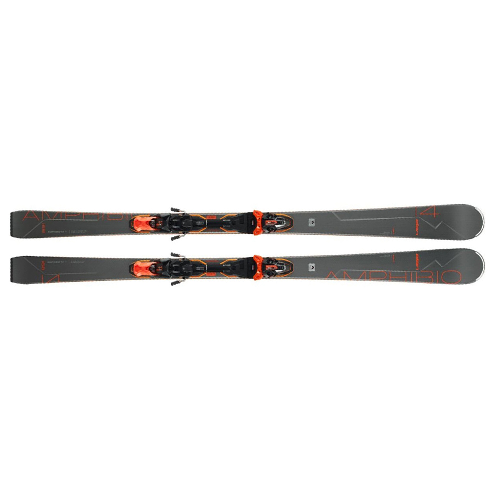 Elan  лыжи горные Amphibio 14 TI FX emx11.0 GW FUS. X black-orange