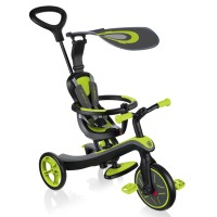 Трехколесный велосипед с ручкой Globber Trike Explorer 4 in 1