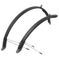 Крылья для велосипеда комплект M-WAVE, for 28"width 45 mm, black