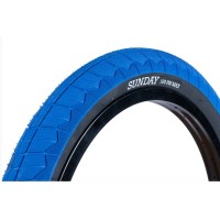 Покрышка BMX Sunday Current V2 CURRENT v2 20x2.40" (DUAL-PLY) - BLUE w/BLACK WALL