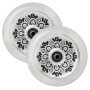Колеса на трюковой самокат Fuzion Leo Spencer Sig Wheel (pair) - Silver Core / Clear PU