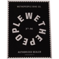 Wethepeople  комплект наклеек Authorized Dealer (2шт)