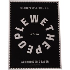 Wethepeople  комплект наклеек Authorized Dealer (2шт)