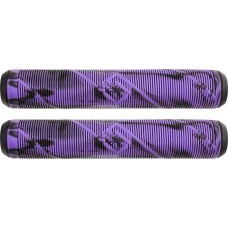 Грипсы Striker Pro scooter Grips (Black/Purple)