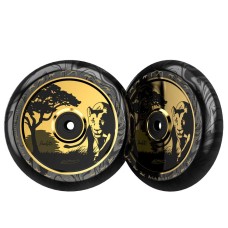 Колеса на трюковой самокат Fuzion Isiah Samms Signature Wheel (110mm) - Gold Chrome/Black