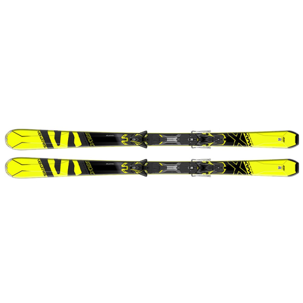 Salomon  лыжи горные M X-Max X10 + M XT12 C90 yellow