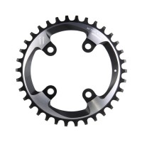 Звезда передняя д/шатунов XX1 - Sram 34T 76BCD Alum 6mm Grey 11 speed