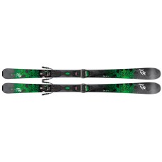 K2  лыжи горные One Luv 74 ER3 10 Compact Quikclik black-green