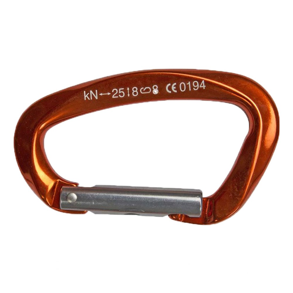 Red Fox  карабин с кейлоком (bent) - алюминий