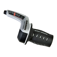 Шифтер-твистер Sram Centera -  8spd rear micro front - set