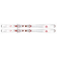 K2  лыжи горные Luv Struck 80 ER3 10 TCx Light Quikclik white-orange