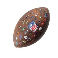 Мяч для американского футбола Wilson NFL Off Throwback 32 Team Logo