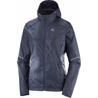 Ветровка женская Salomon Agile Wind Print Hoodie