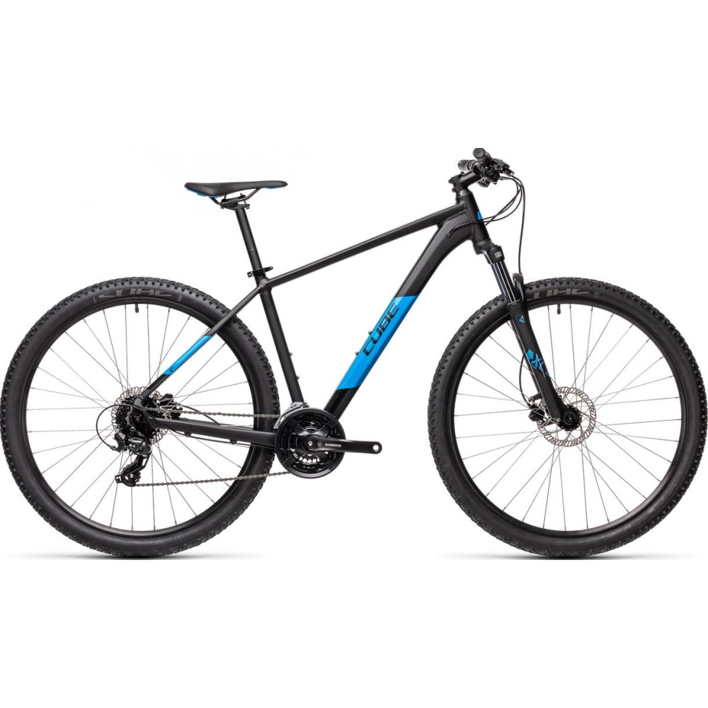 Горный велосипед Cube Aim Pro (2021) black-blue