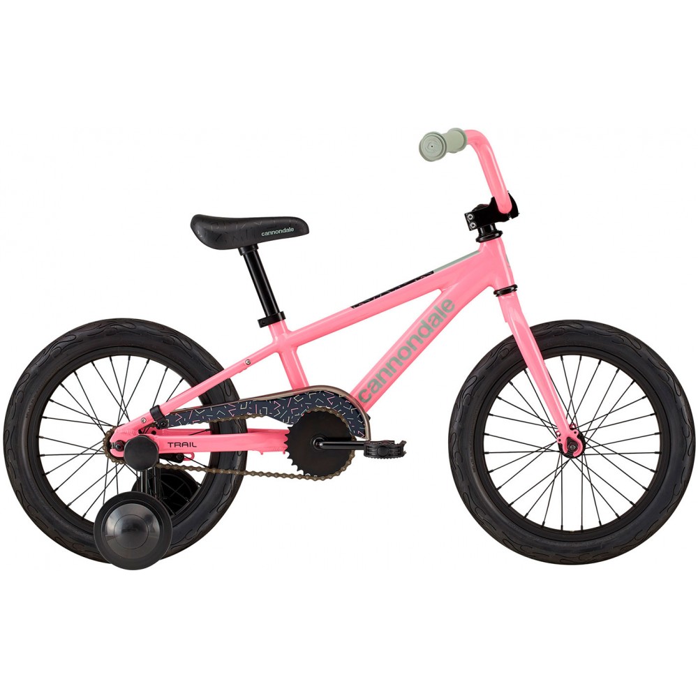 Велосипед детский Cannondale 16 F Kids Trail SS (2021) FLM - flamingo