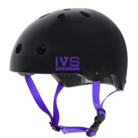 Шлем для экстремального катания Invert Supreme Fortify Helmet Gloss Black/Purple  Size: M 52-58