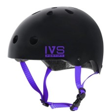 Шлем для экстремального катания Invert Supreme Fortify Helmet Gloss Black/Purple  Size: M 52-58