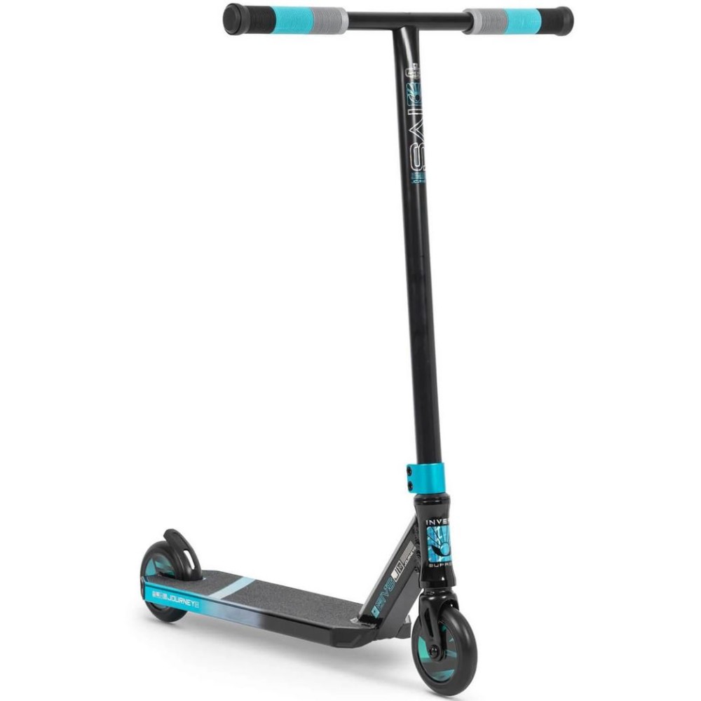 Трюковой самокат IVS  Journey 1 + Scooter - Tri Electro Teal/Silver/Black 