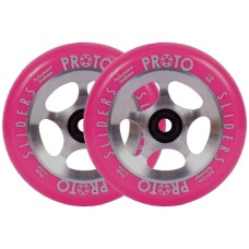 Колеса Proto Sliders Starbright Pro Scooter Wheels 2-Pack Pink On Raw