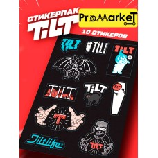 Стикерпак Наклейка Tilt Sticker Sheet черный