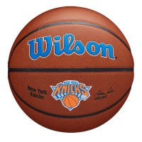 Мяч баскетбольный Wilson NBA Team Tribute New York Knicks (7, black-blue)