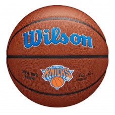 Мяч баскетбольный Wilson NBA Team Tribute New York Knicks (7, black-blue)
