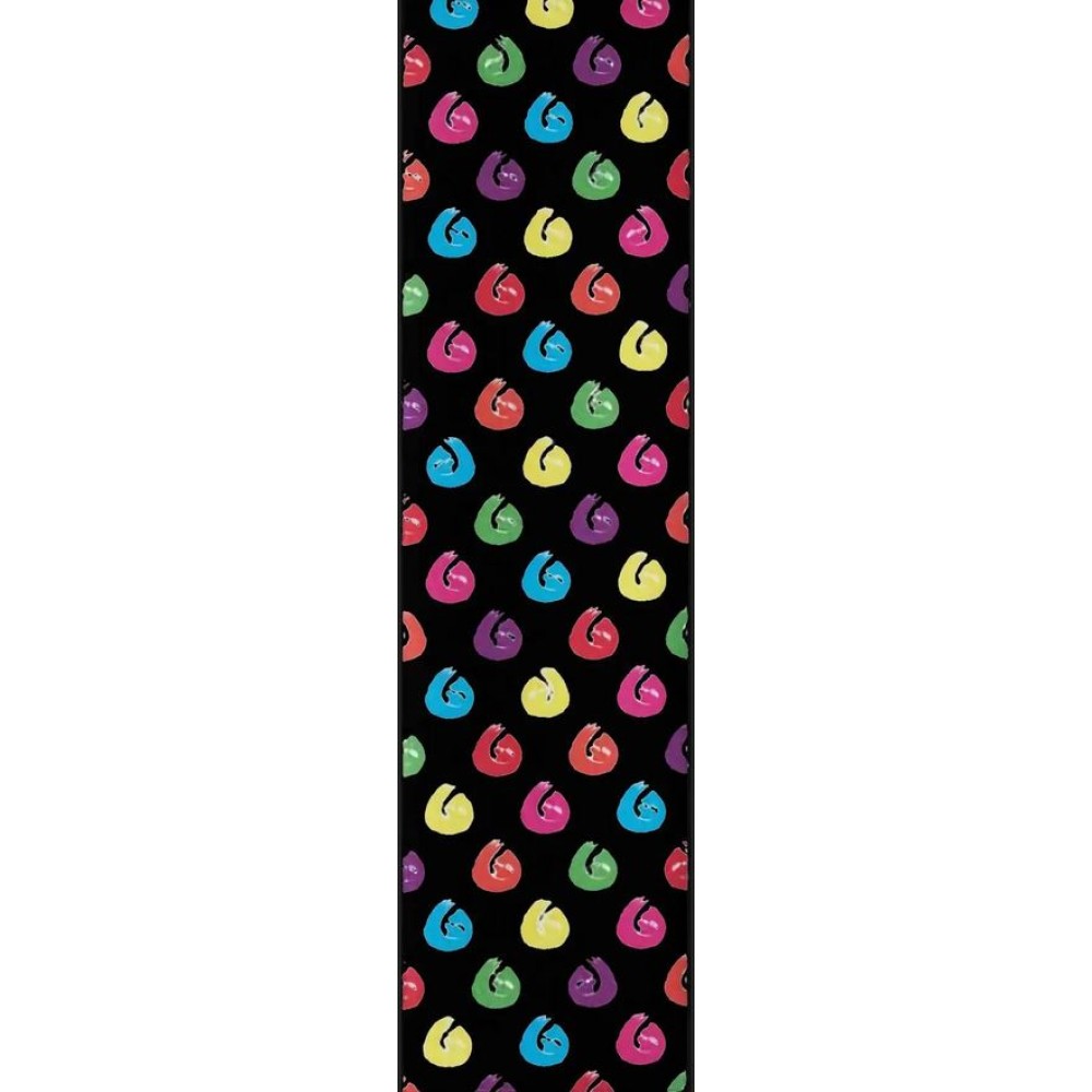 Наждак Hella Grip Sloth Dot Pro Scooter Grip Tape (Rainbow Sloth On Black)