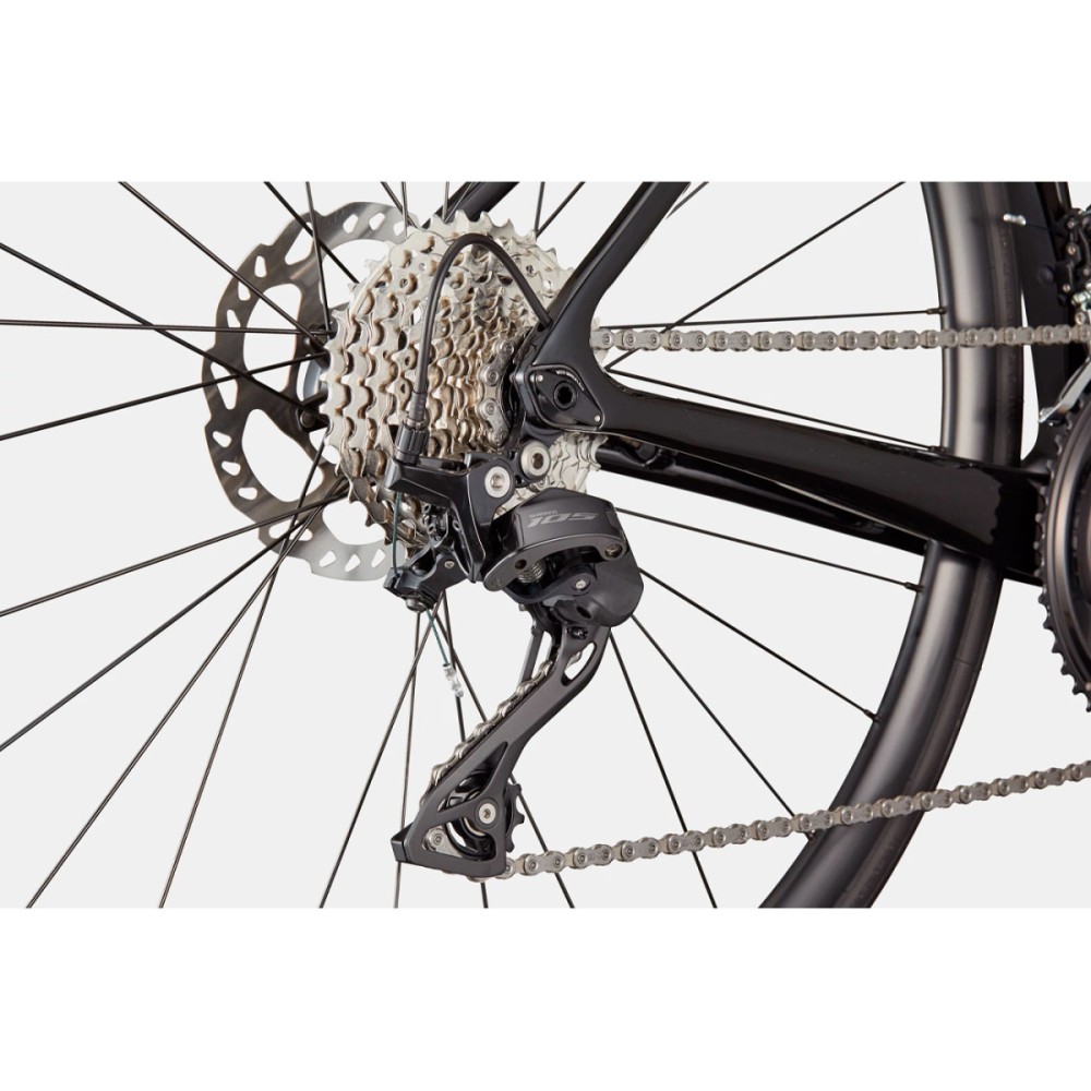 Шоссейный Велосипед Cannondale 700 U S6 EVO Carbon 4 2025 Black