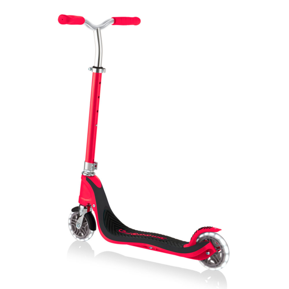 Самокат подростковый Globber Flow 125 Lights RED