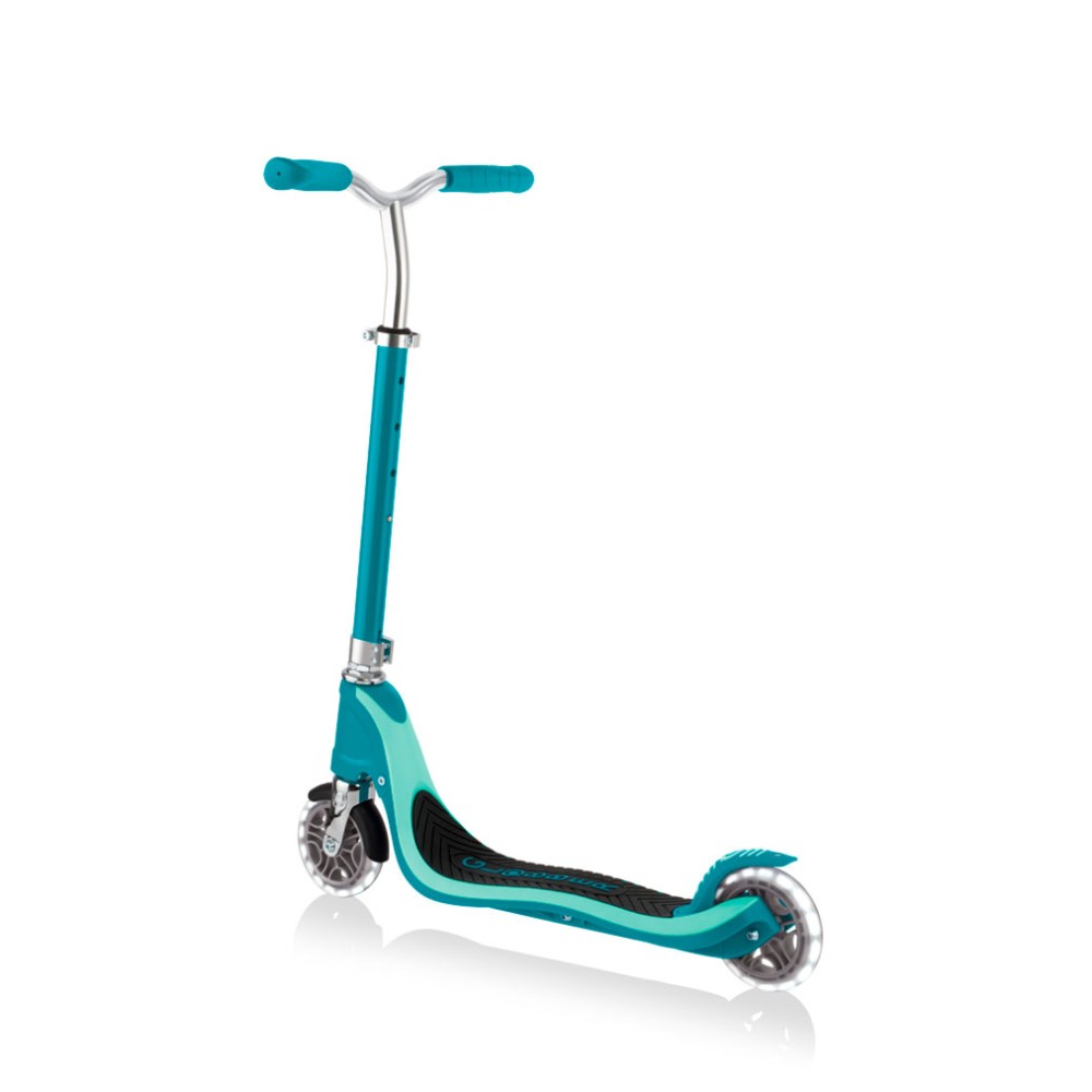 Cамокат подростковый Globber Flow 125 Lights Teal