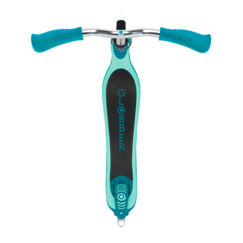 Cамокат подростковый Globber Flow 125 Lights Teal