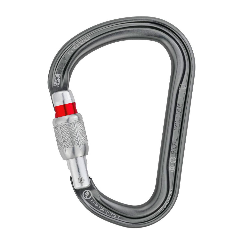 Купить  Карабин Petzl William Screw-Lock