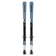 Лыжи горные Salomon E S/Max 10 Copen + E Mi12 Gw Copen blue black F80