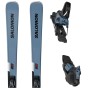 Лыжи горные Salomon E S/Max 10 Copen + E Mi12 Gw Copen blue black F80