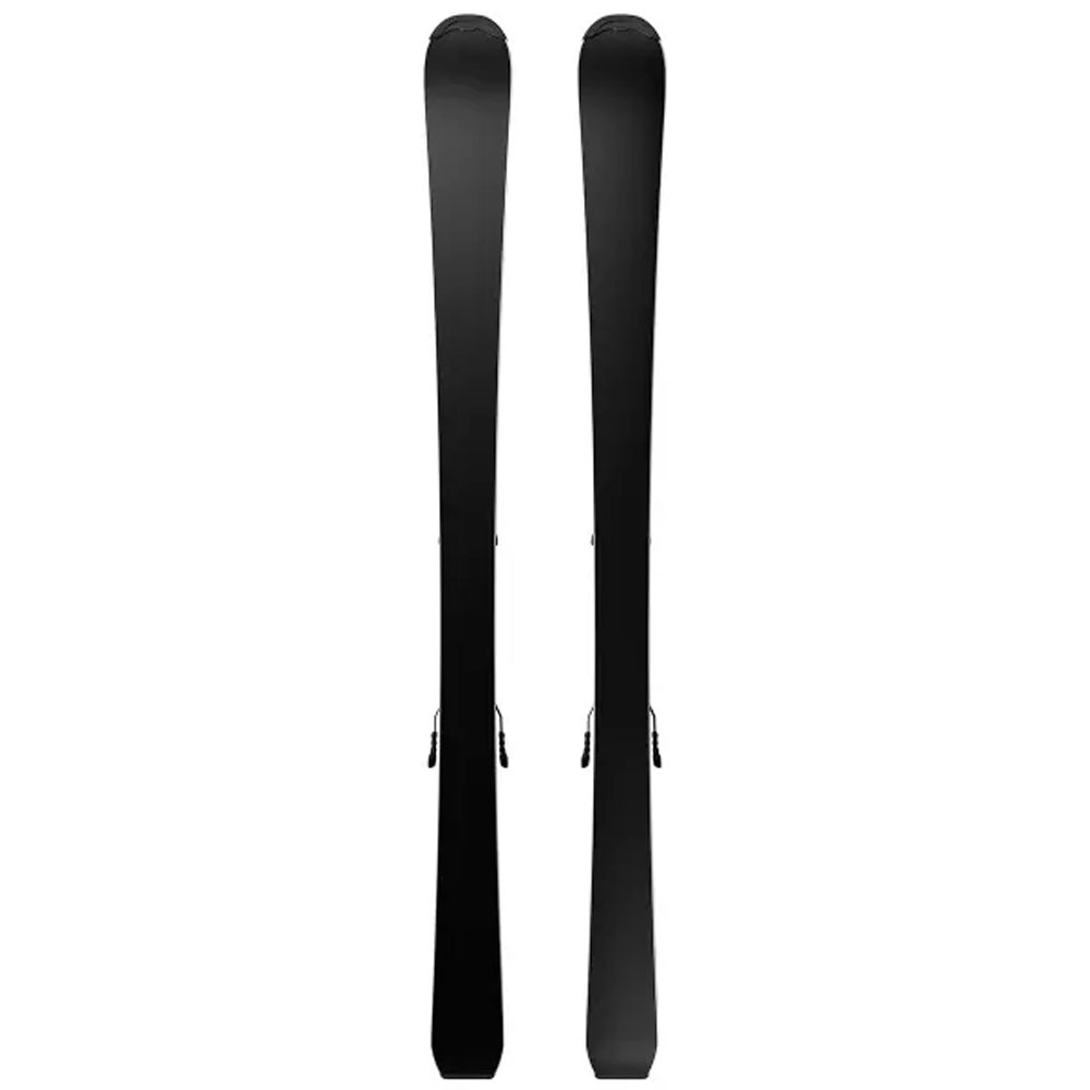 Лыжи горные Salomon L Qst Jr M + L L6 Gw black-silver met. J2 70