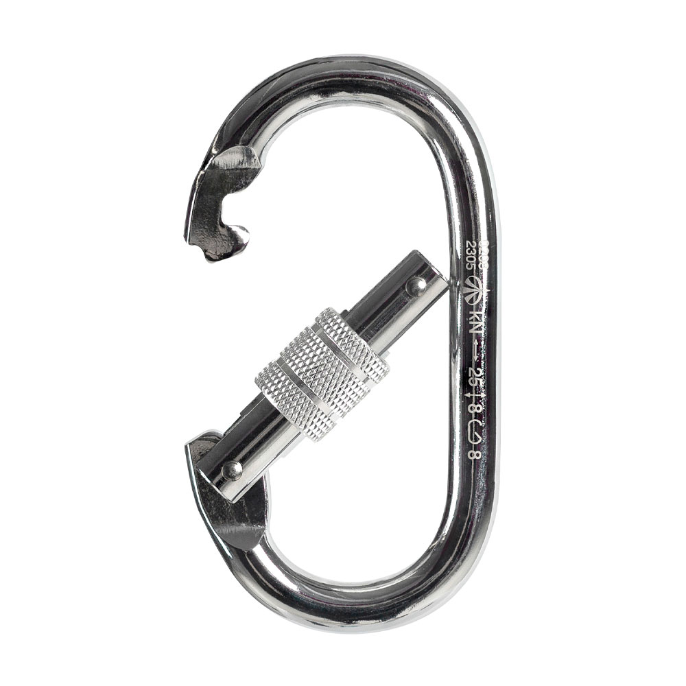 Купить  Карабин Вертикаль овал стальной