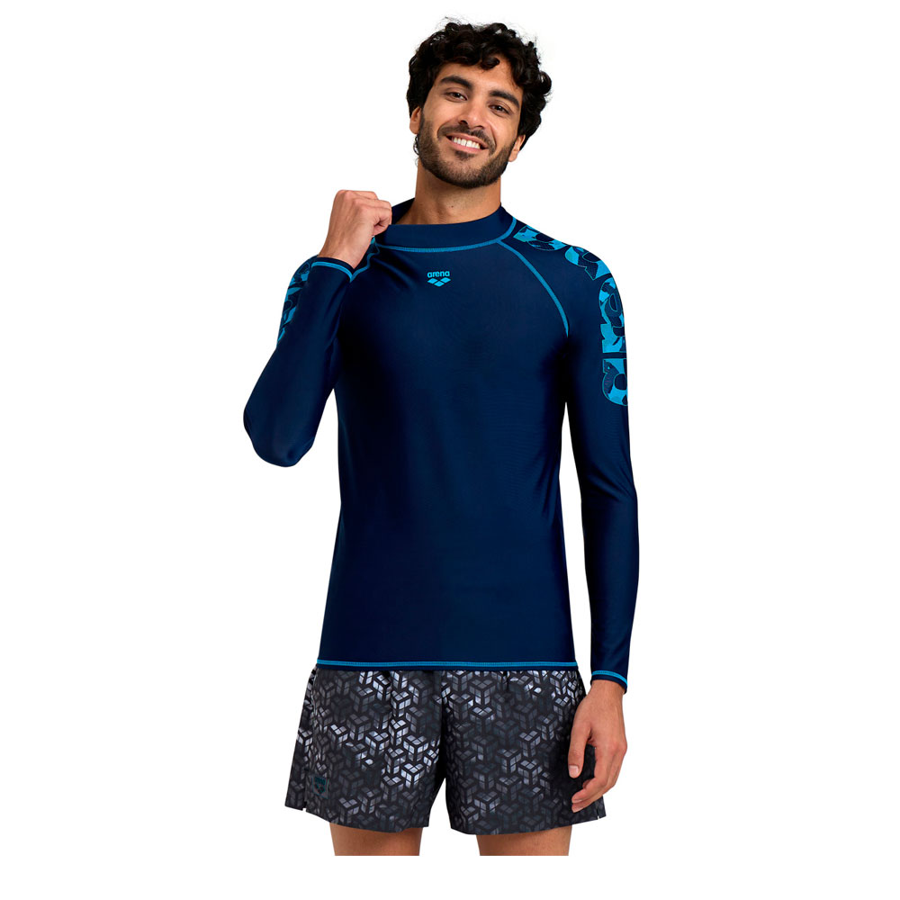 Купить Футболка для плавания мужская Arena Rash L/S
