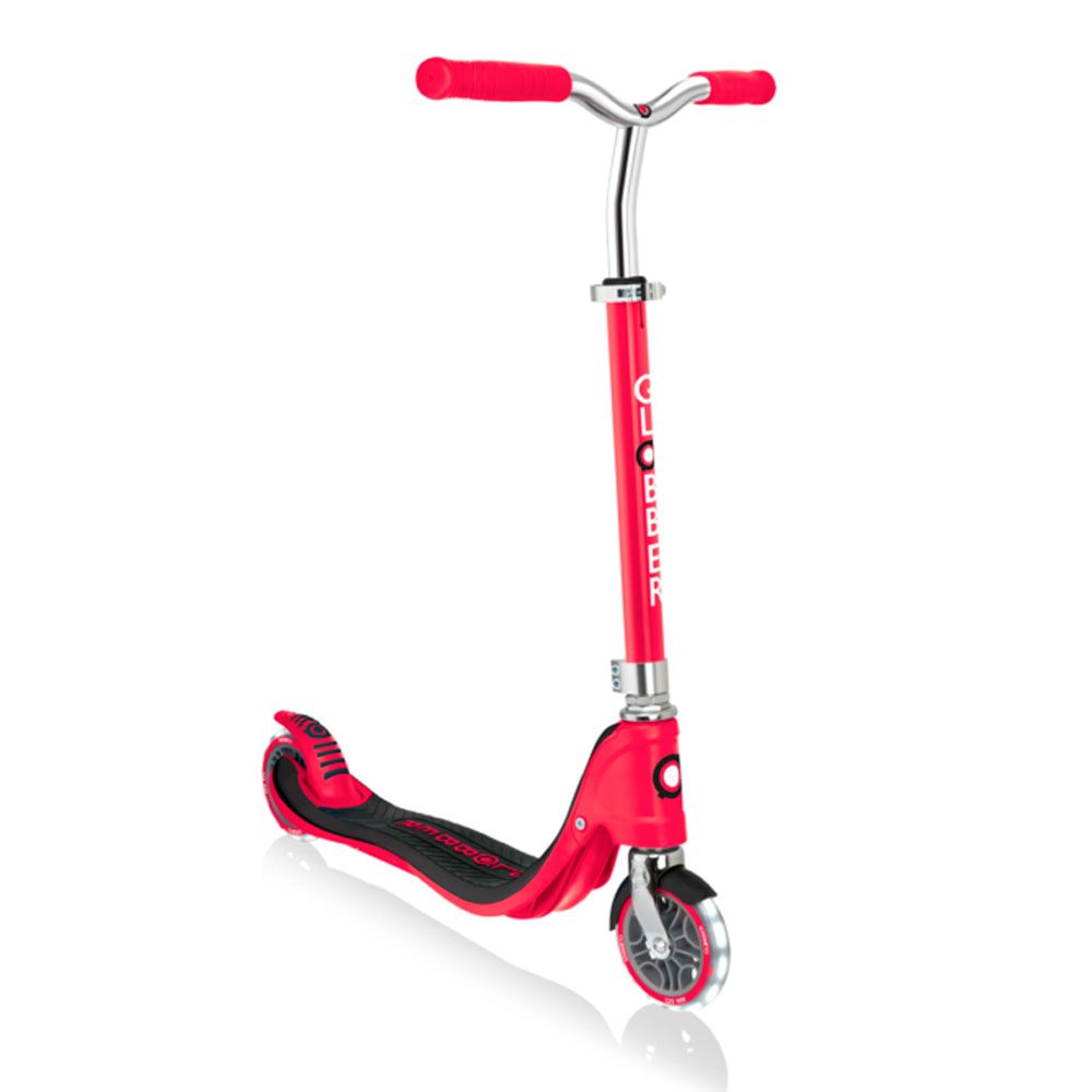 Самокат подростковый Globber Flow 125 Lights RED