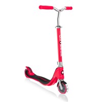 Самокат подростковый Globber Flow 125 Lights RED