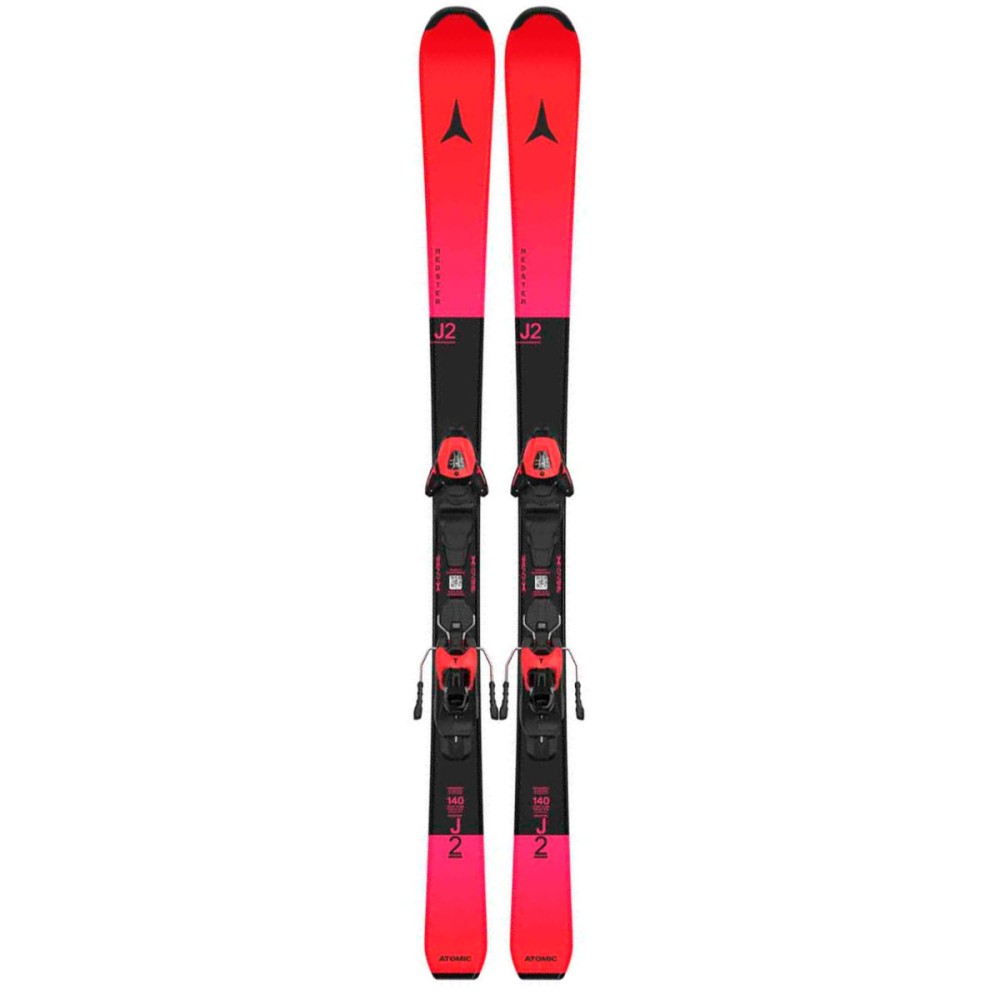 Купить  Детские горные лыжи Atomic L Redster J2 130-150 Jtm + L L 6 Gw Ca red-black