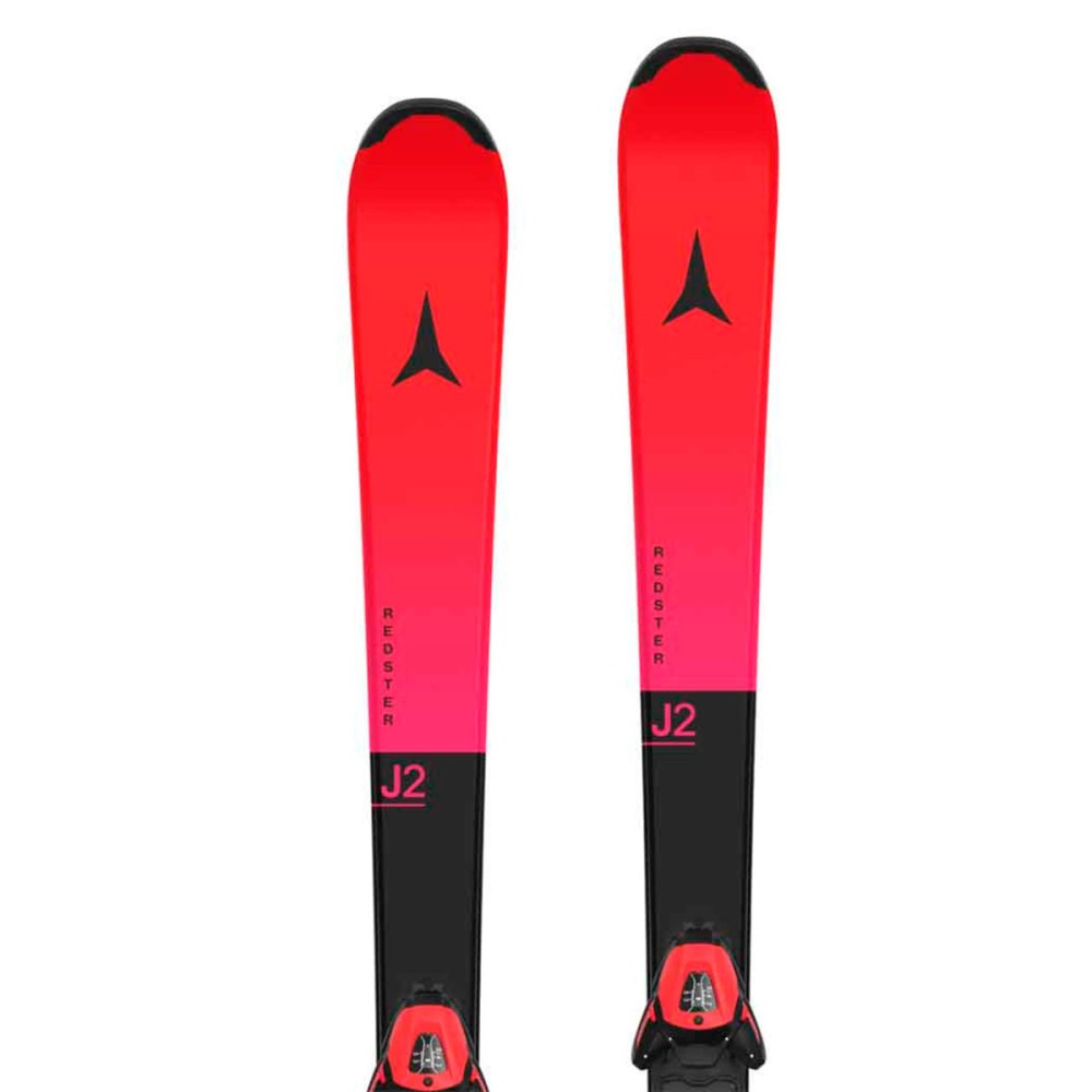 Купить  Детские горные лыжи Atomic L Redster J2 130-150 Jtm + L L 6 Gw Ca red-black