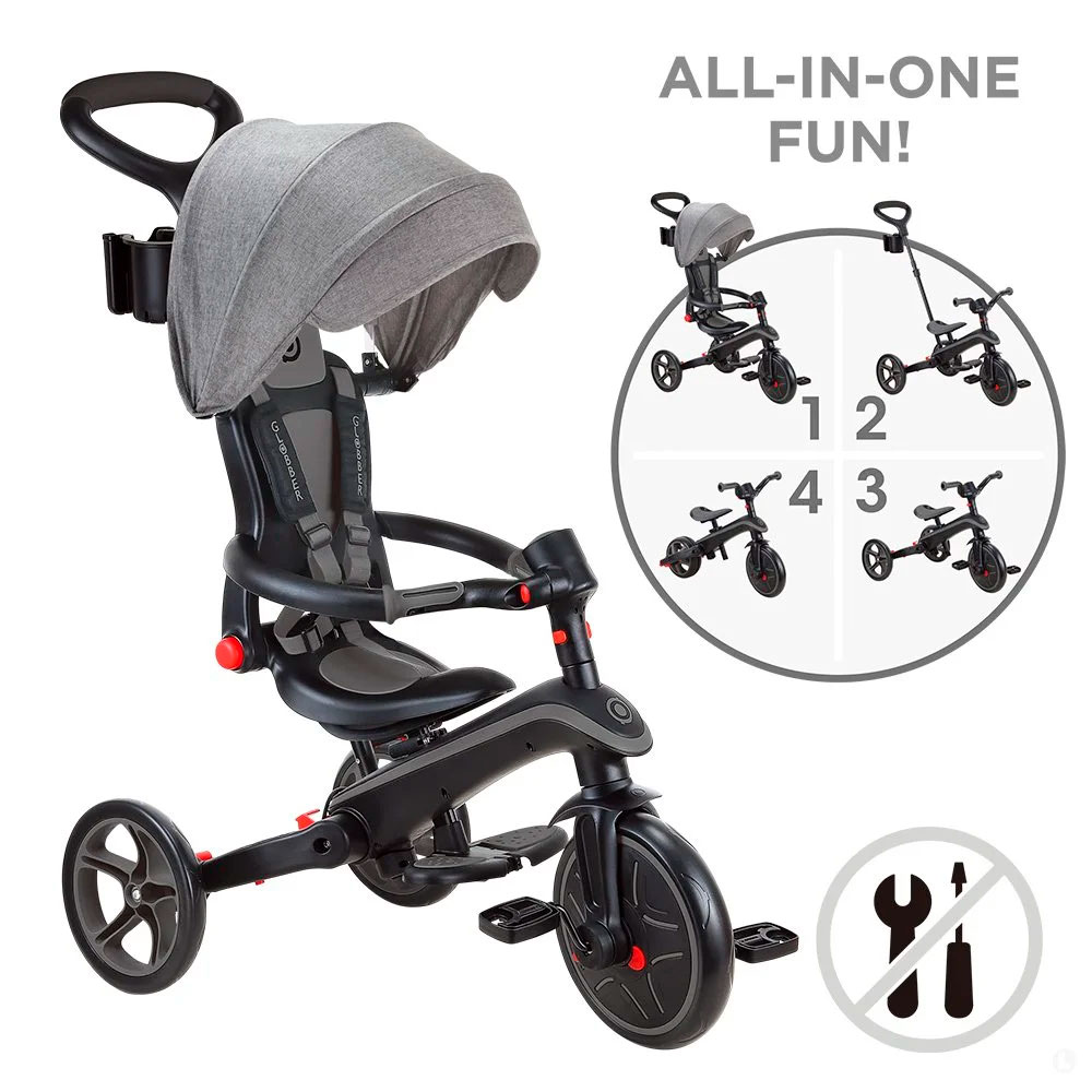 Коляска трансформер Globber Trike Explorer 4 in 1