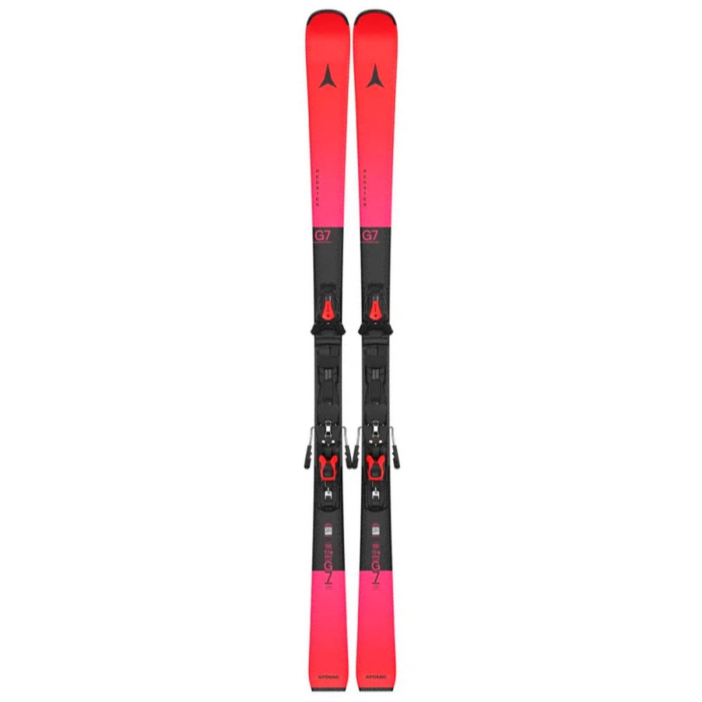 Лыжи горные Atomic E Redster G7 Pt + Mi 12 Gw black-red
