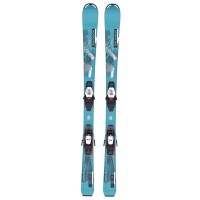Лыжи горные Salomon L Qst Jr S Pn B3 + L C5 Gw black silver met J75